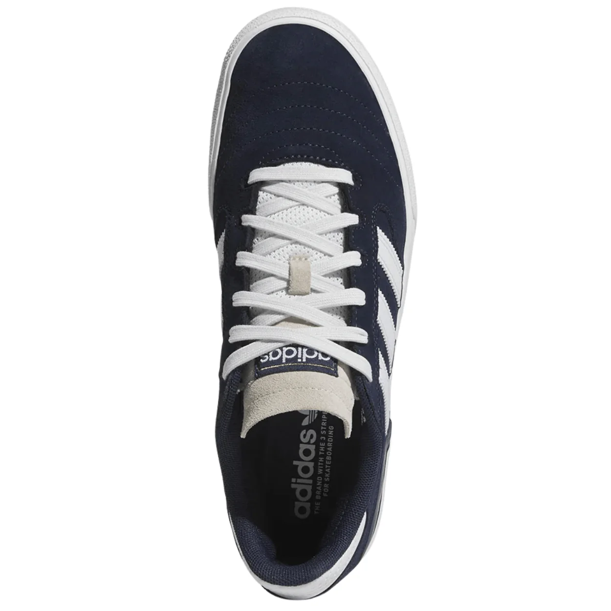 Adidas Skateboarding Busenitz Vulc II Skate Shoes | Navy Blue & White - Image 4