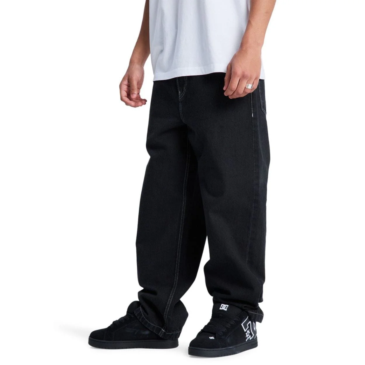 DC Baggy Denim Jeans | Black - Image 3