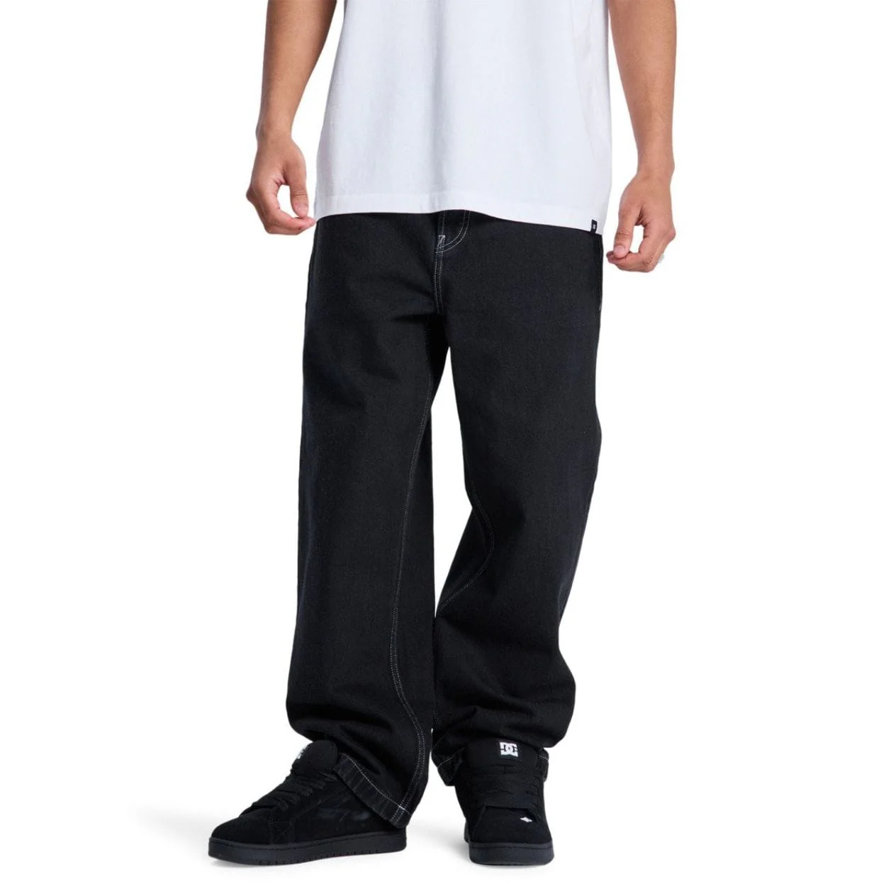 DC Baggy Denim Jeans | Black - Image 4