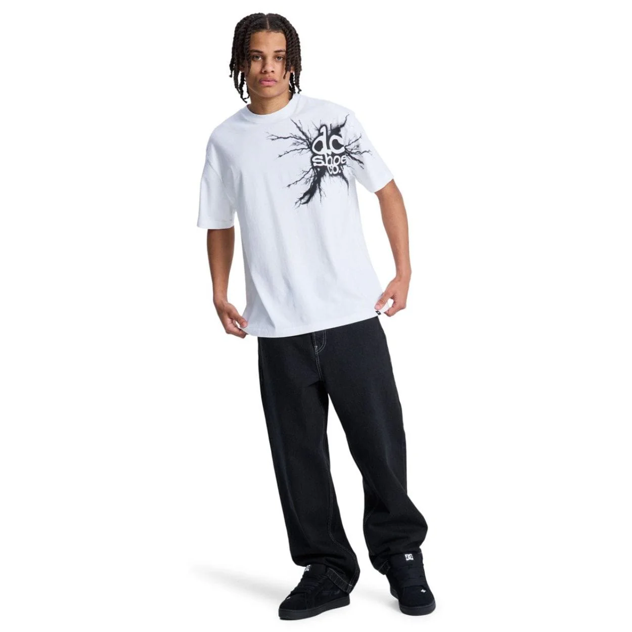 DC Baggy Denim Jeans | Black - Image 8