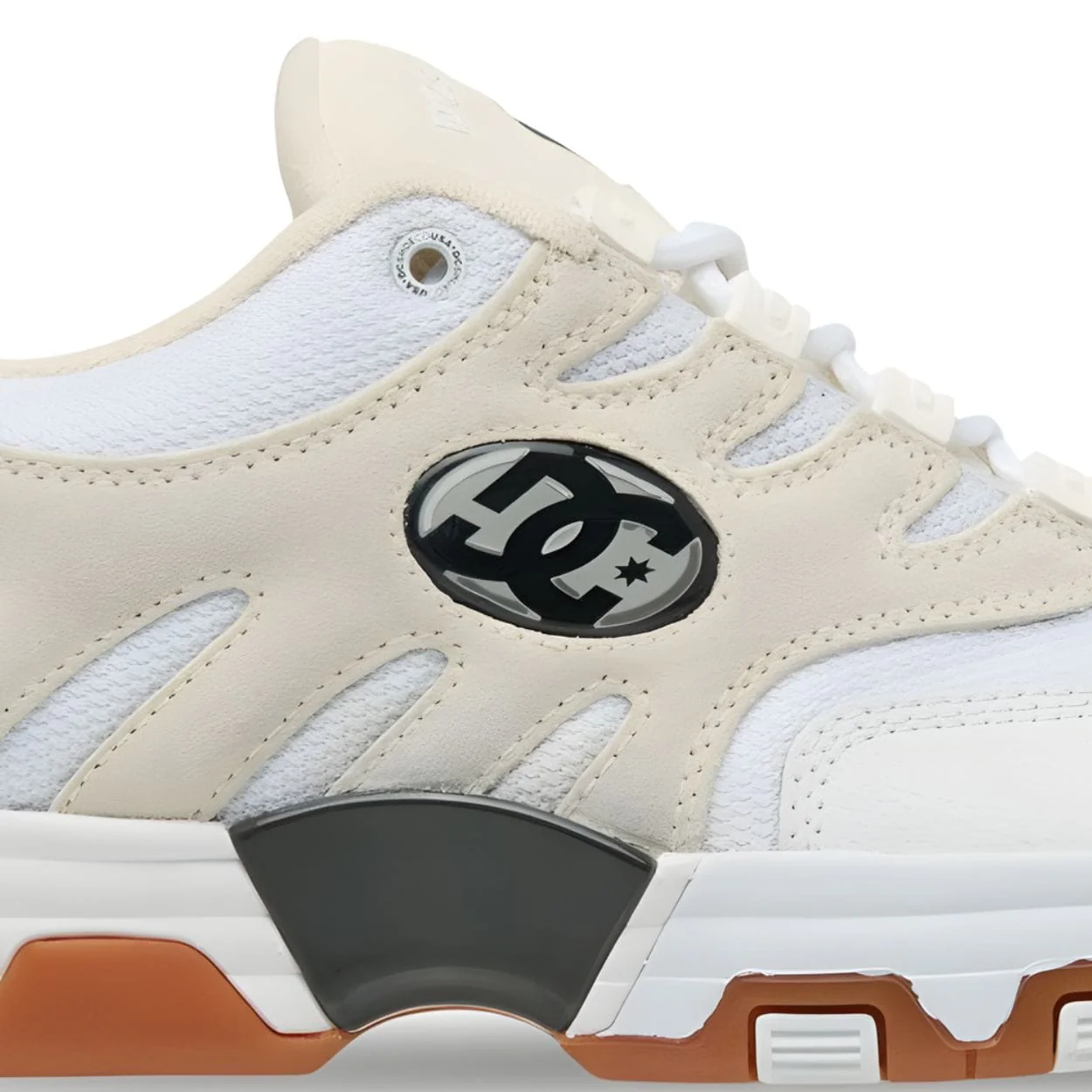 DC Hybrid OG Skate Shoes | Beige - Image 3
