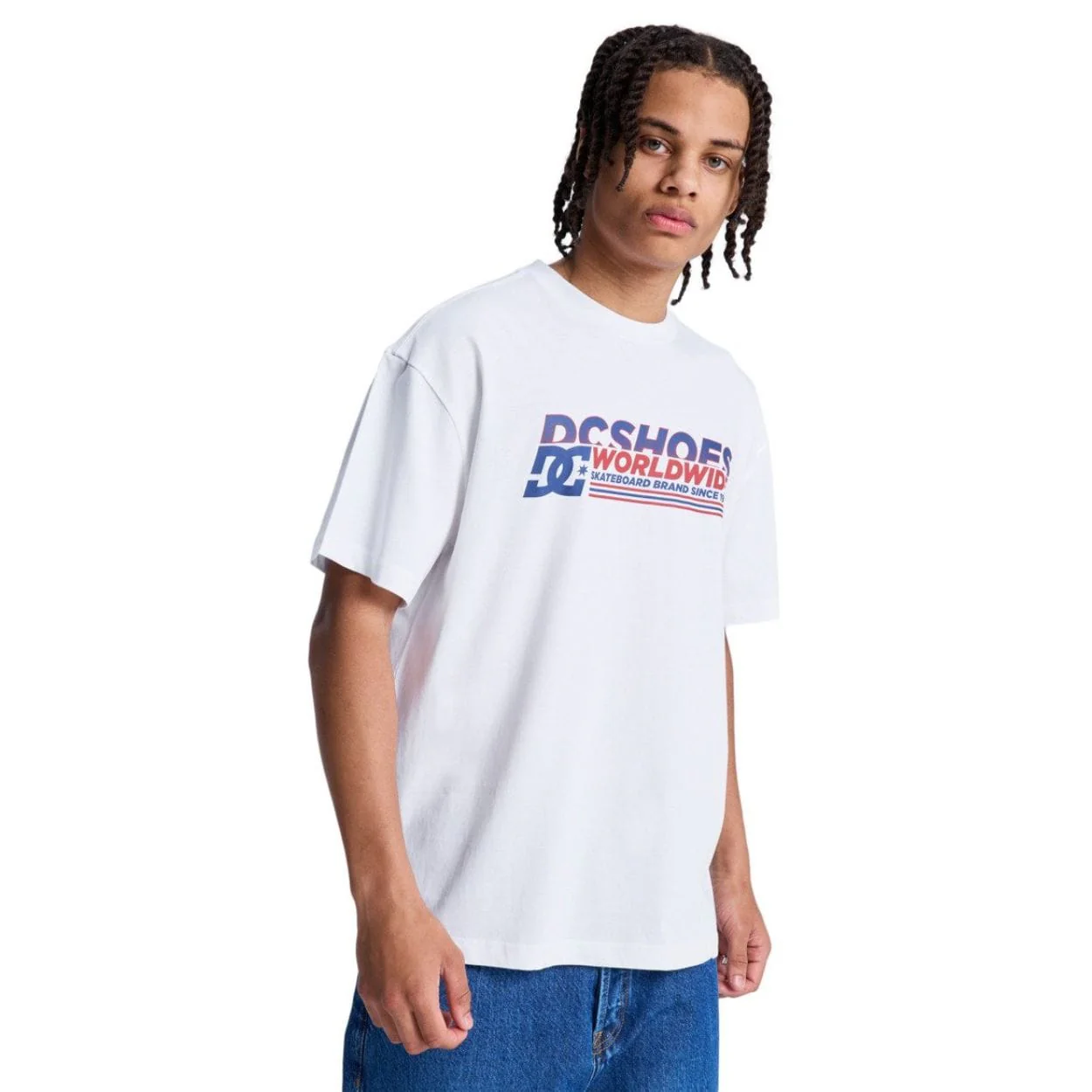 DC Queltra Lhss T-Shirt | White - Image 4