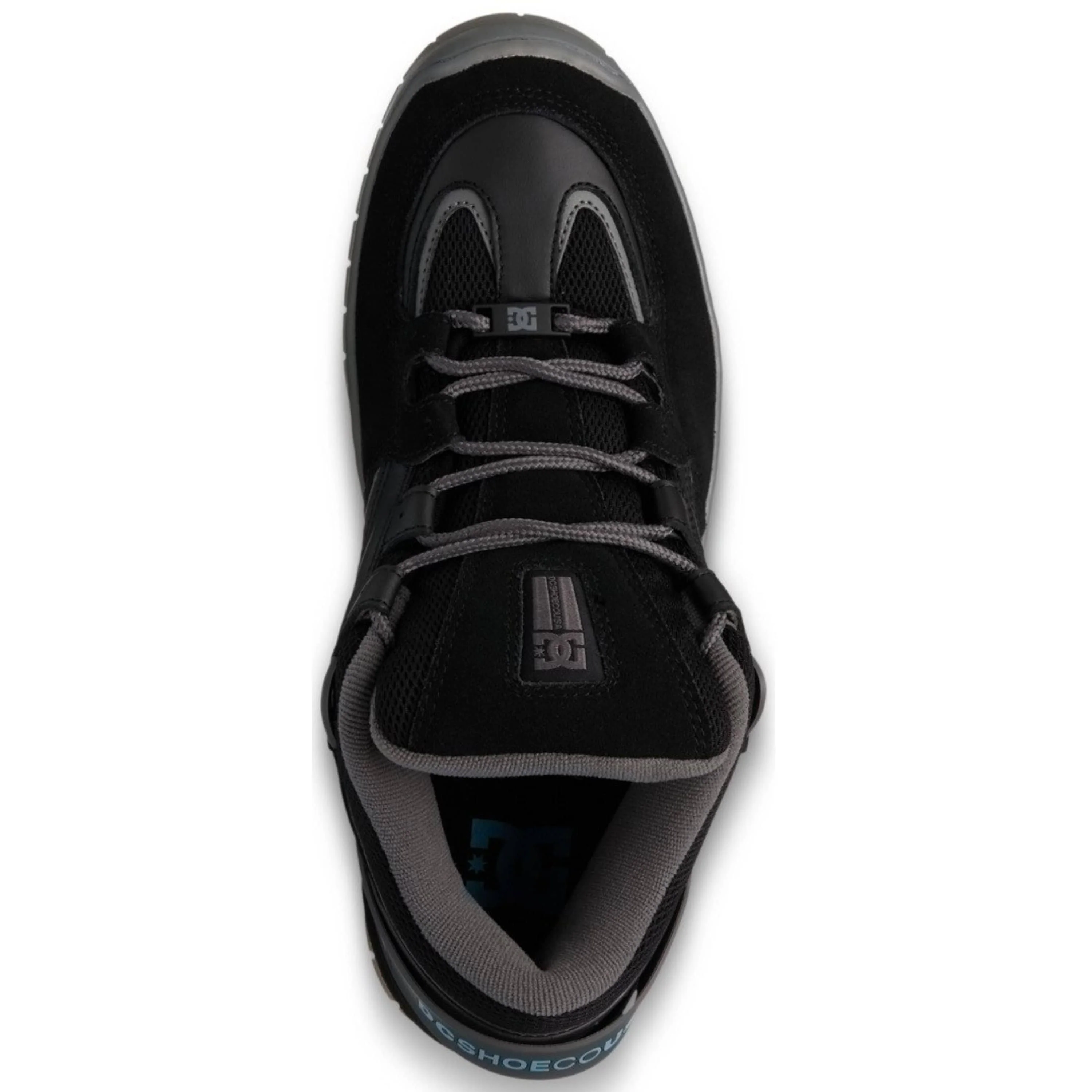 DC Shoes Spectre Skate Shoes | Black, Grey & Blue - Image 4
