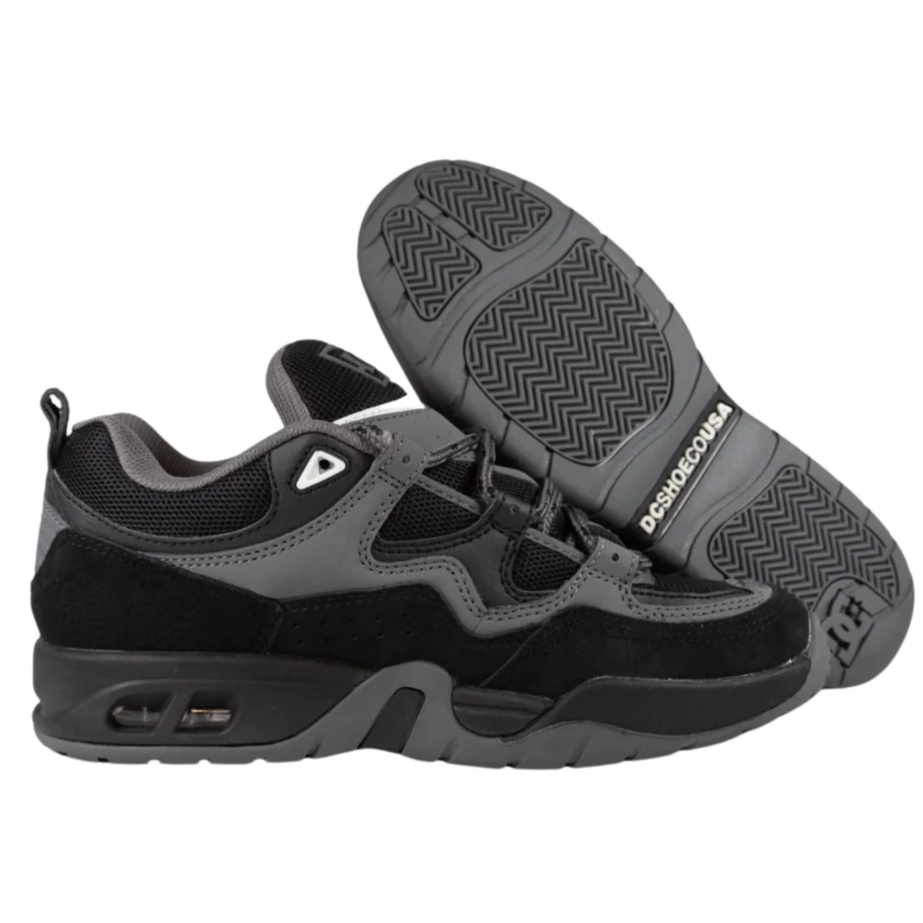 DC Shoes Truth Skate Shoes | Black, Grey & Blue - Image 10