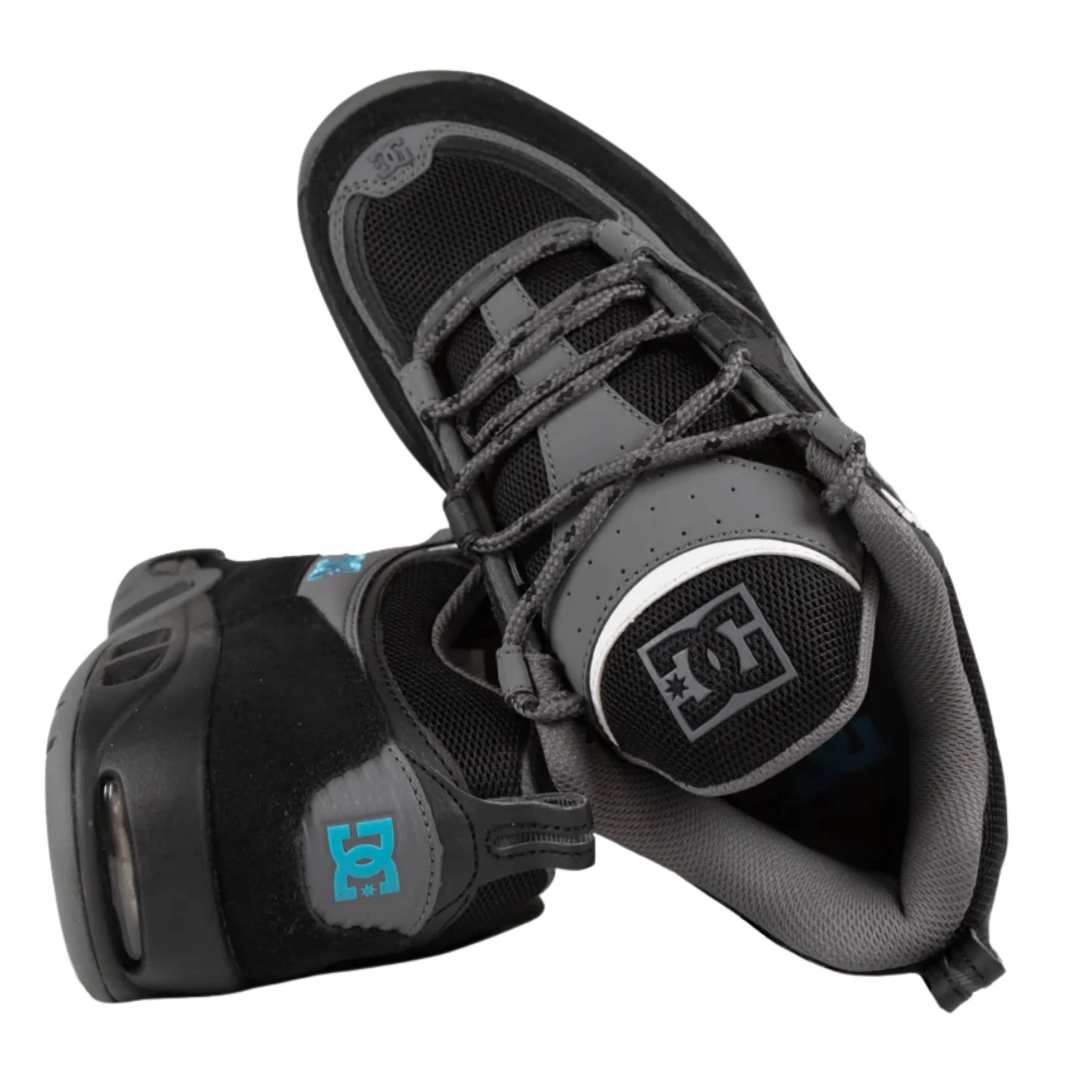DC Shoes Truth Skate Shoes | Black, Grey & Blue - Image 11