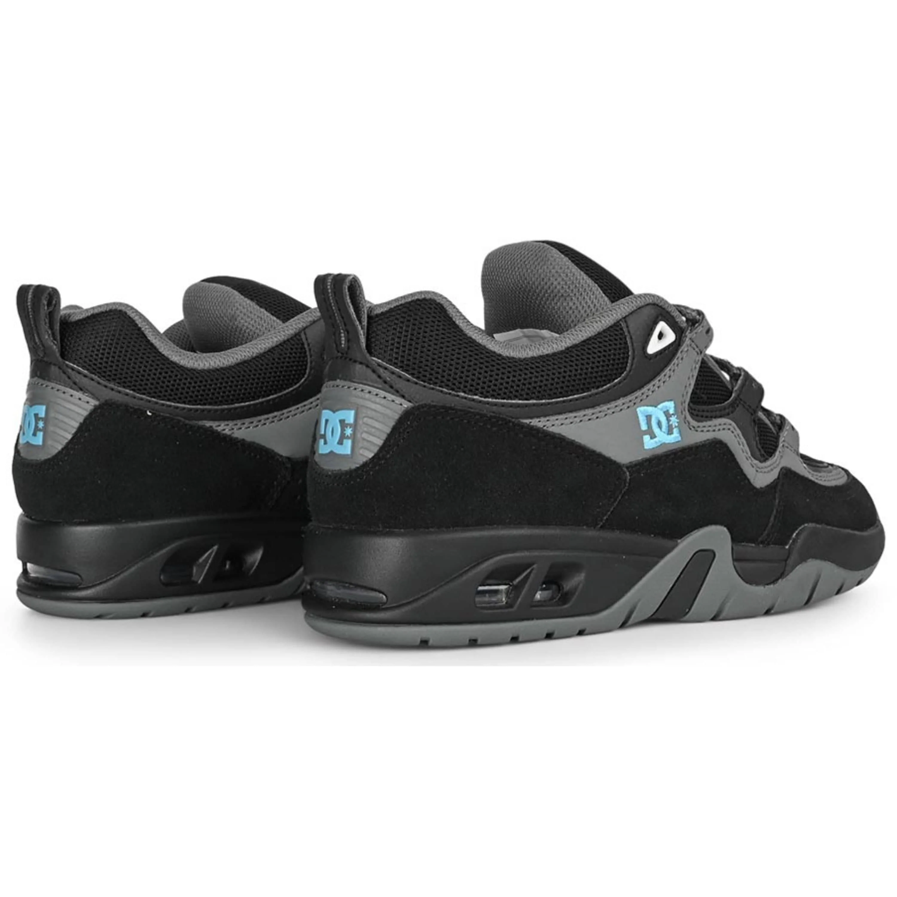 DC Shoes Truth Skate Shoes | Black, Grey & Blue - Image 6