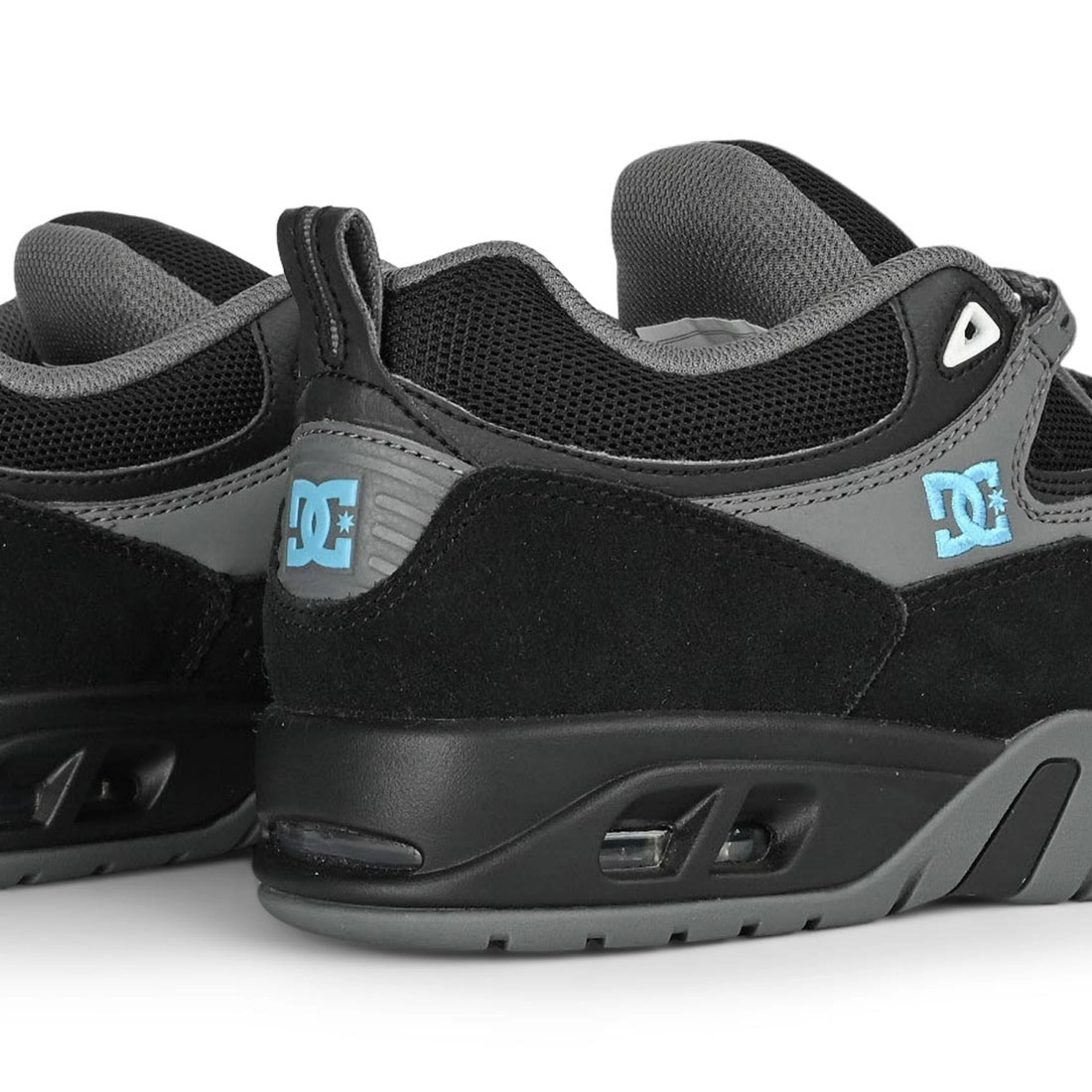 DC Shoes Truth Skate Shoes | Black, Grey & Blue - Image 8