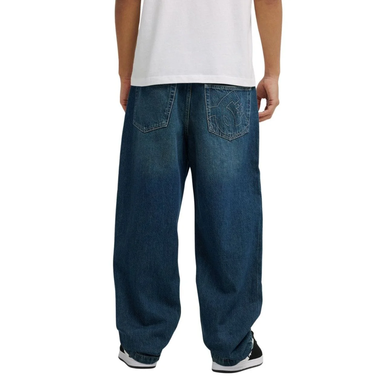 DC Worker Baggy Double That Denim Jeans | Blue - Image 4