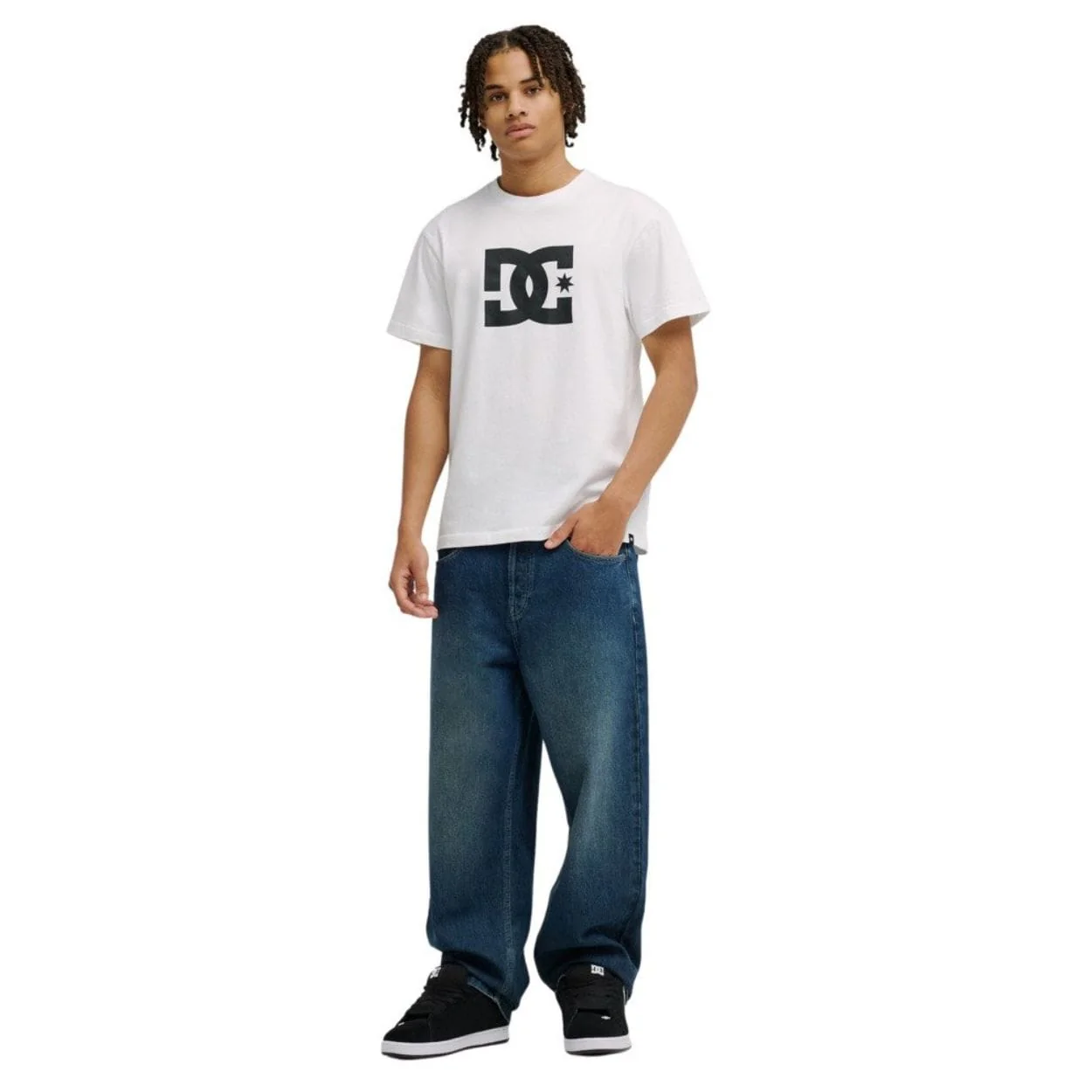 DC Worker Baggy Double That Denim Jeans | Blue - Image 8