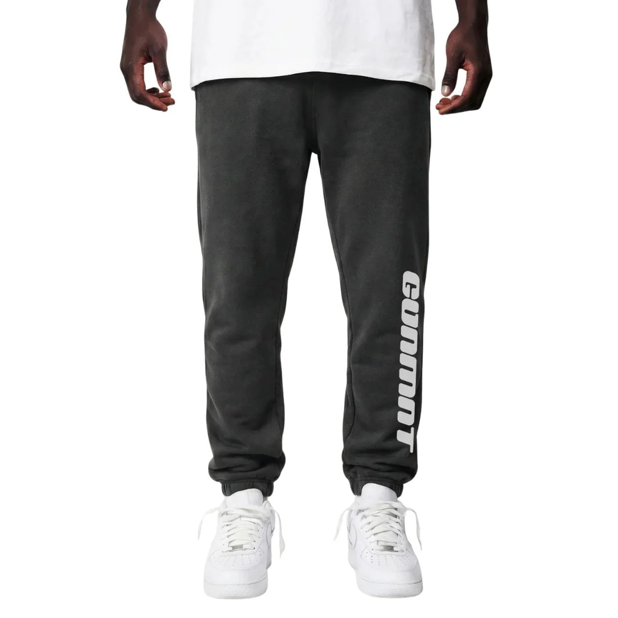 GVNMNT Future Proof Sweatspants | Faded Black - Image 3