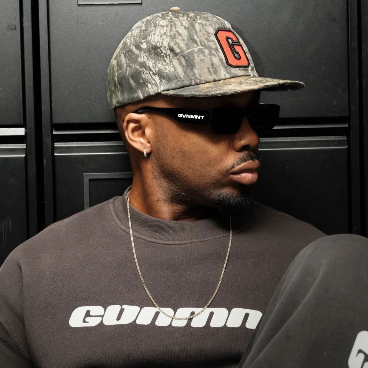 GVNMNT G Way Cap l Forest Camo & Orange - Image 3