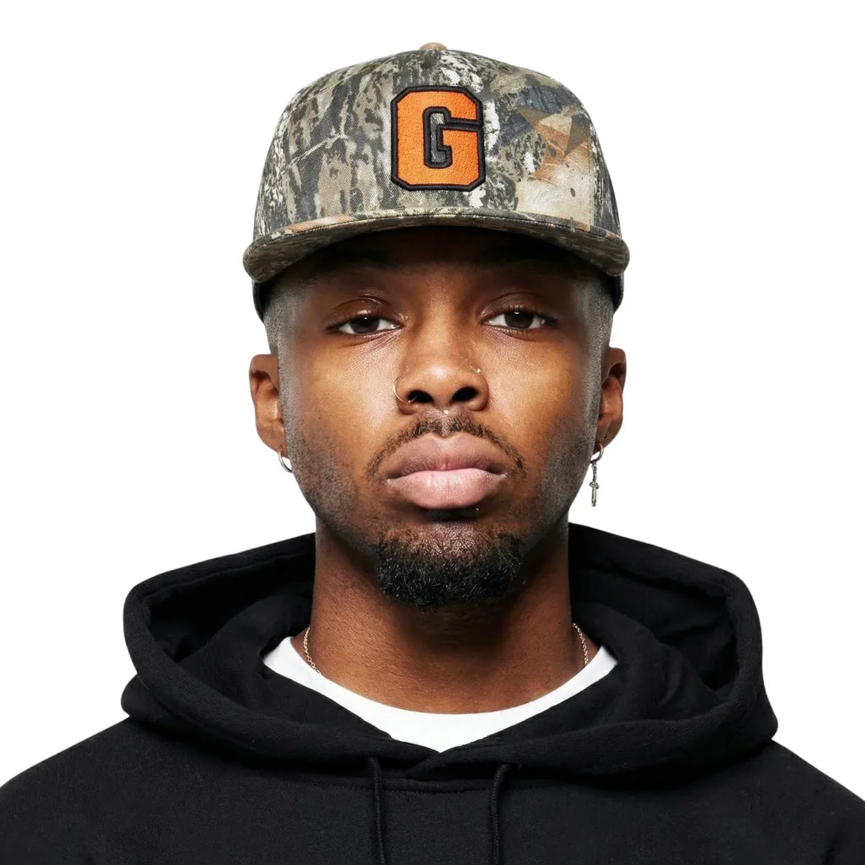 GVNMNT G Way Cap l Forest Camo & Orange - Image 4