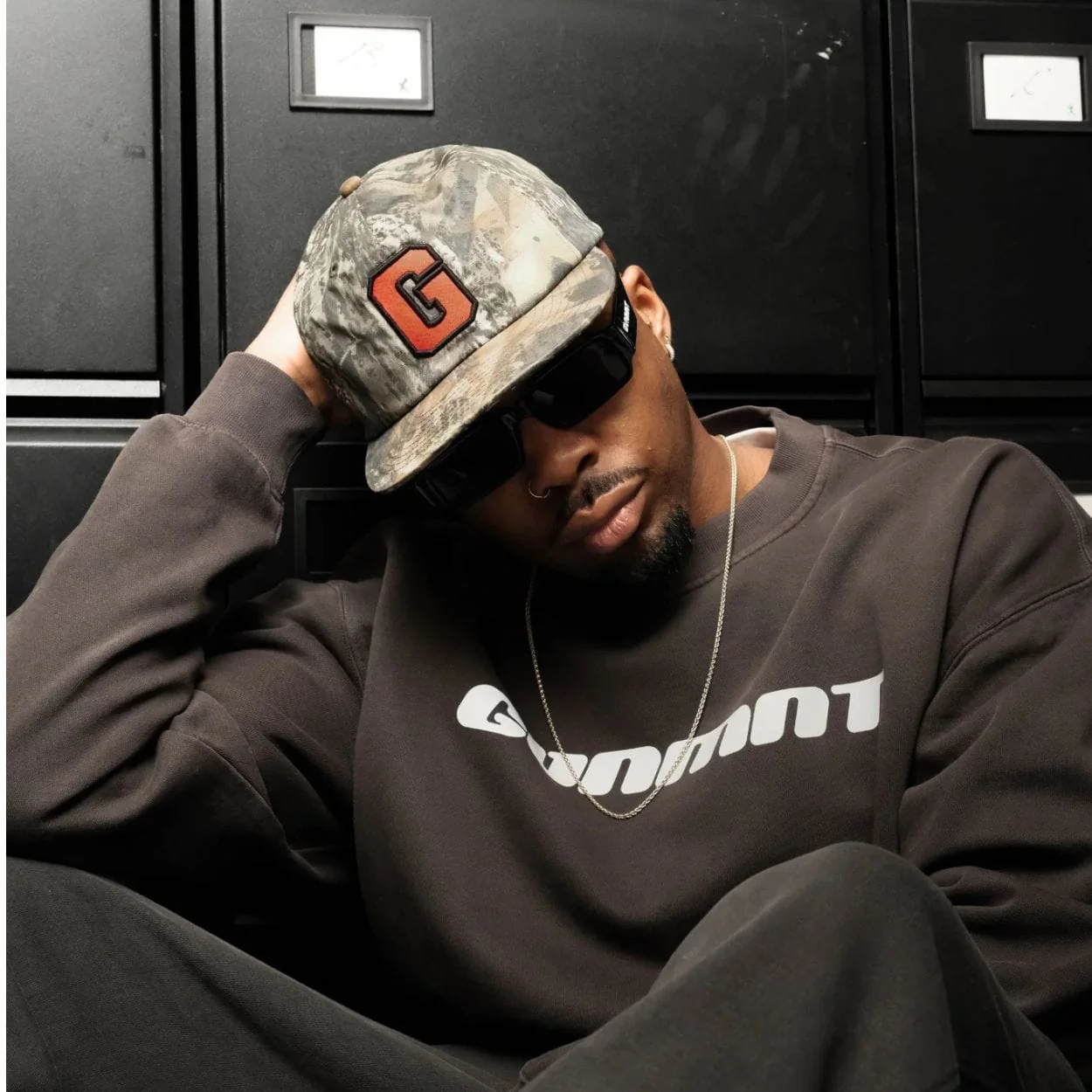 GVNMNT G Way Cap l Forest Camo & Orange - Image 6
