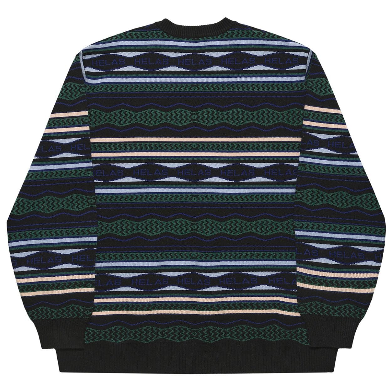 Helas Kool Knit Coogi Crewneck | Black - Image 3