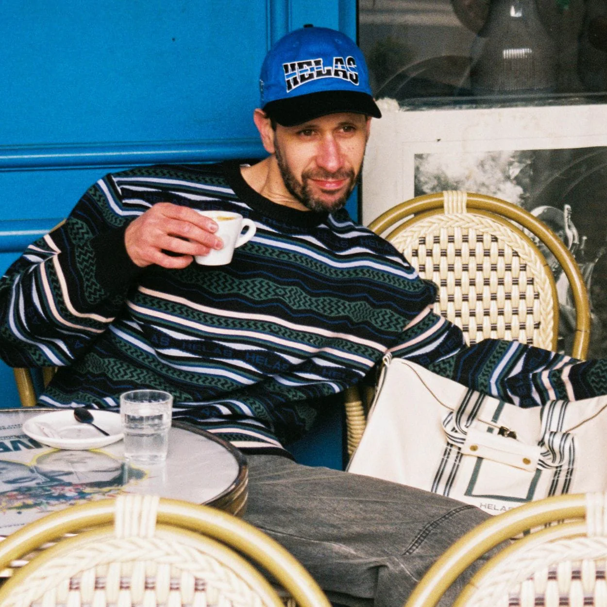 Helas Kool Knit Coogi Crewneck | Black - Image 5