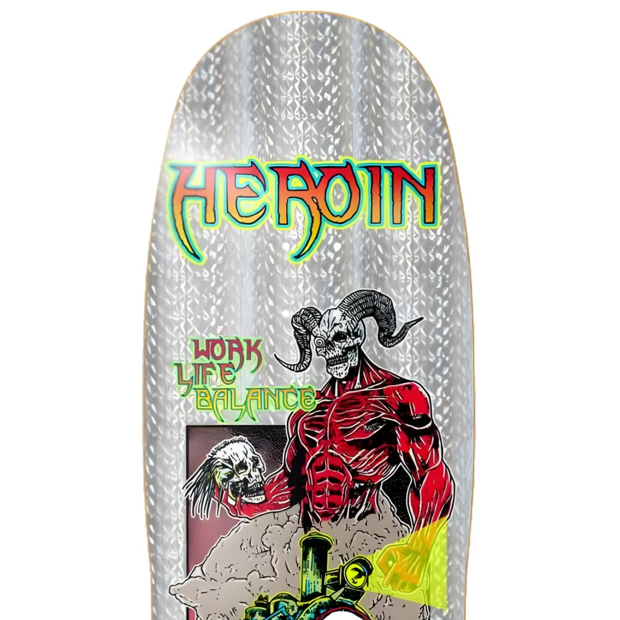 Heroin Dead Dave Hellscape Skateboard Deck | 10.1" - Image 3