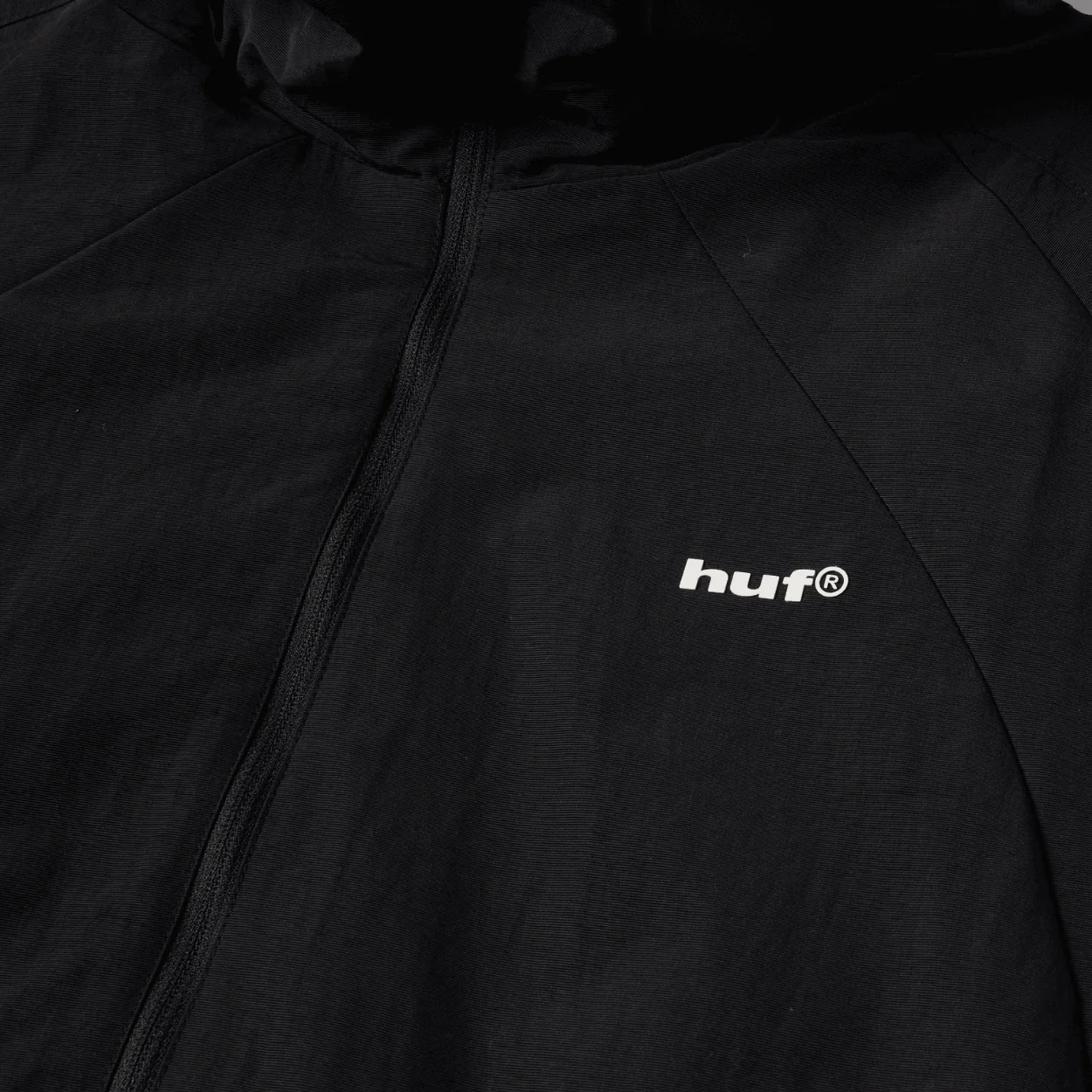 HUF All Caps Shell Jacket | Black - Image 3