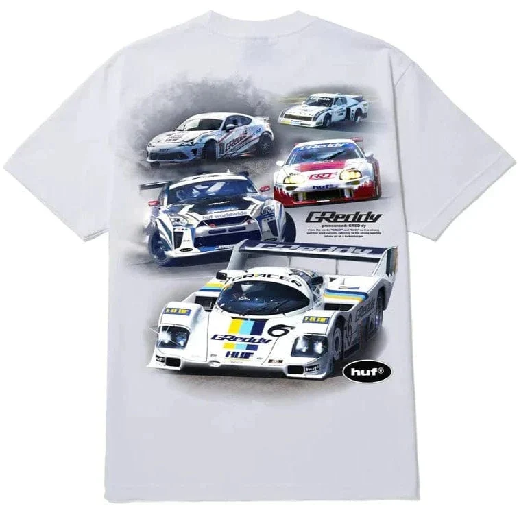 HUF X GReddy T-Shirt | White