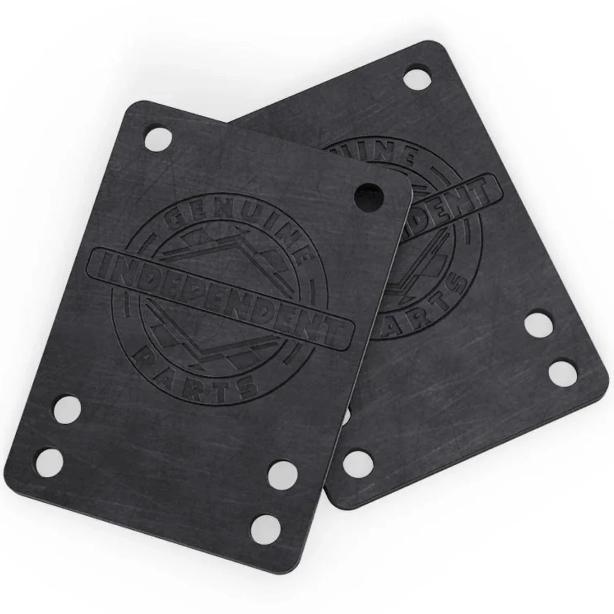 Independent Black Skateboard Riser Pads Shock Pads | 1/8" - Image 2
