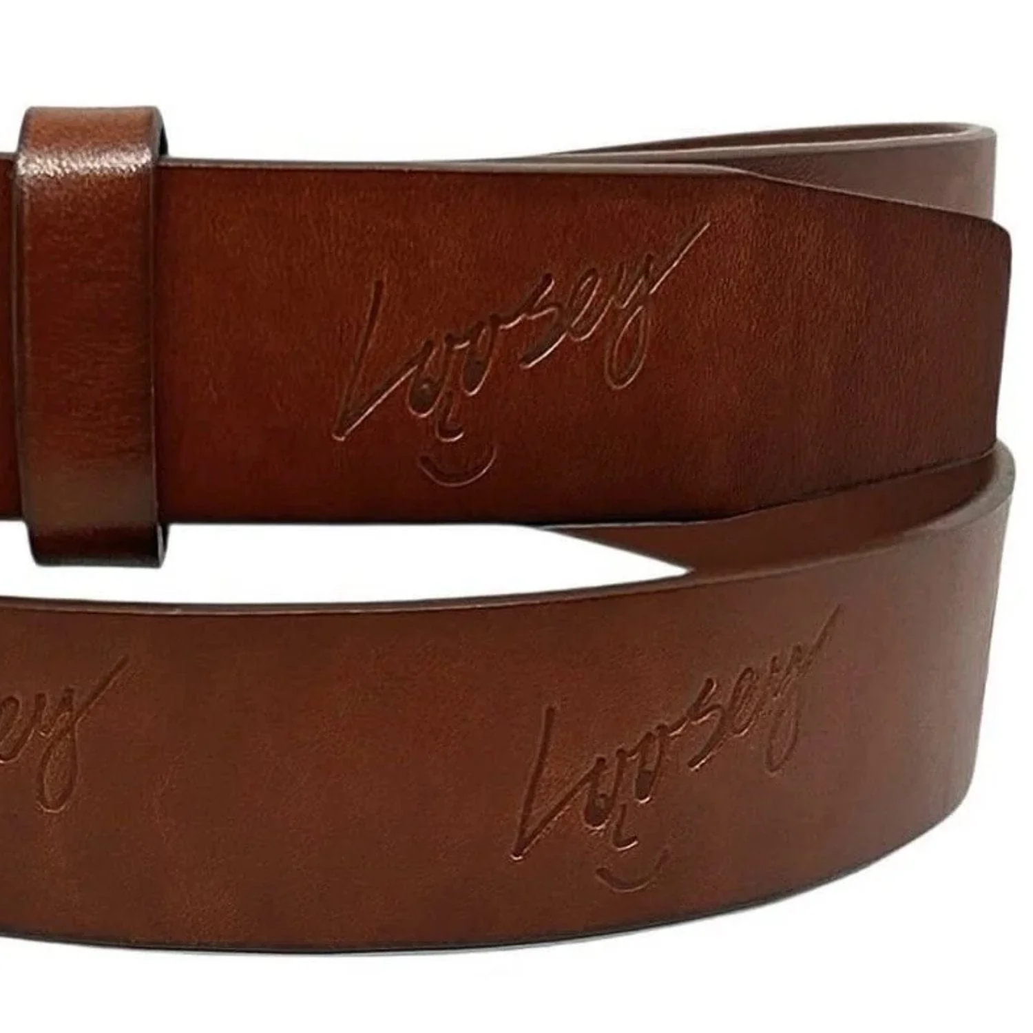 Loosey Premium Buckle Belt | Brown - Image 5