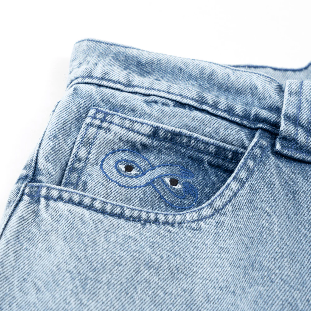 Magenta Skateboard OG Denim Stitch Jeans | Washed Denim - Image 3