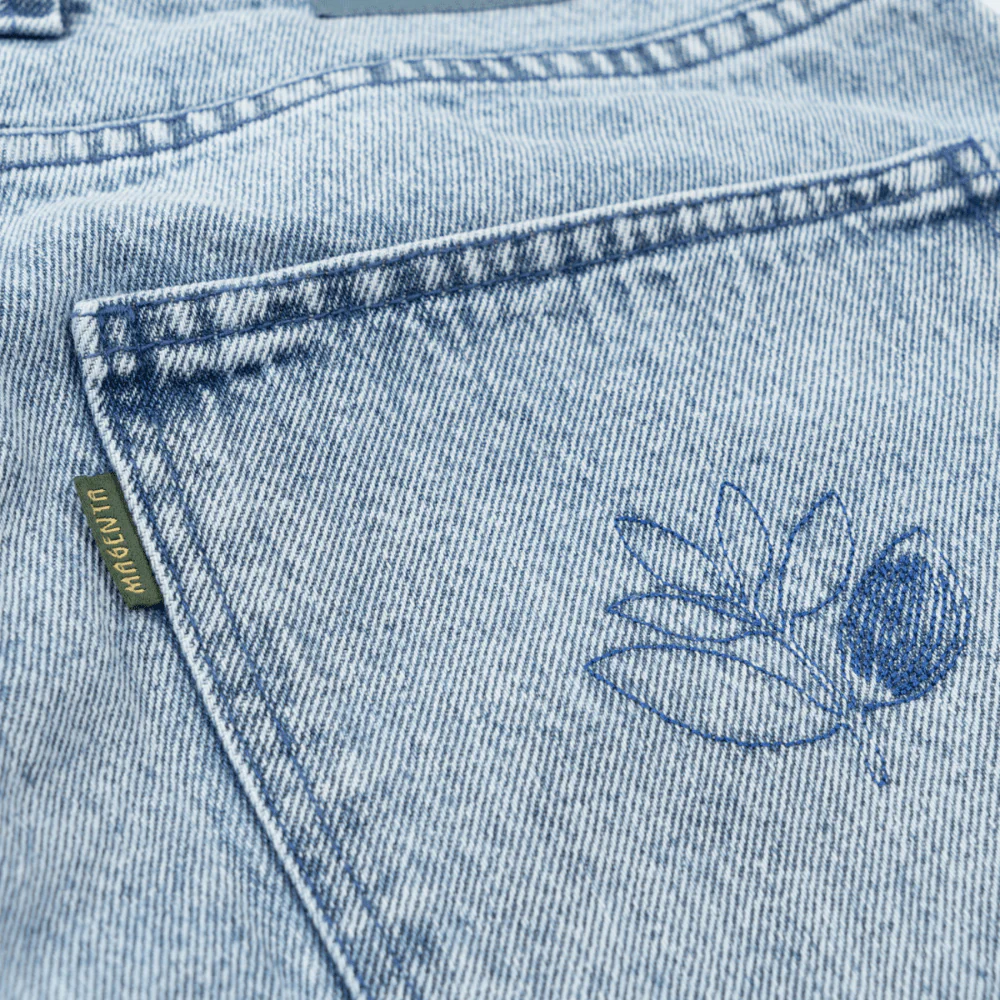 Magenta Skateboard OG Denim Stitch Jeans | Washed Denim - Image 5