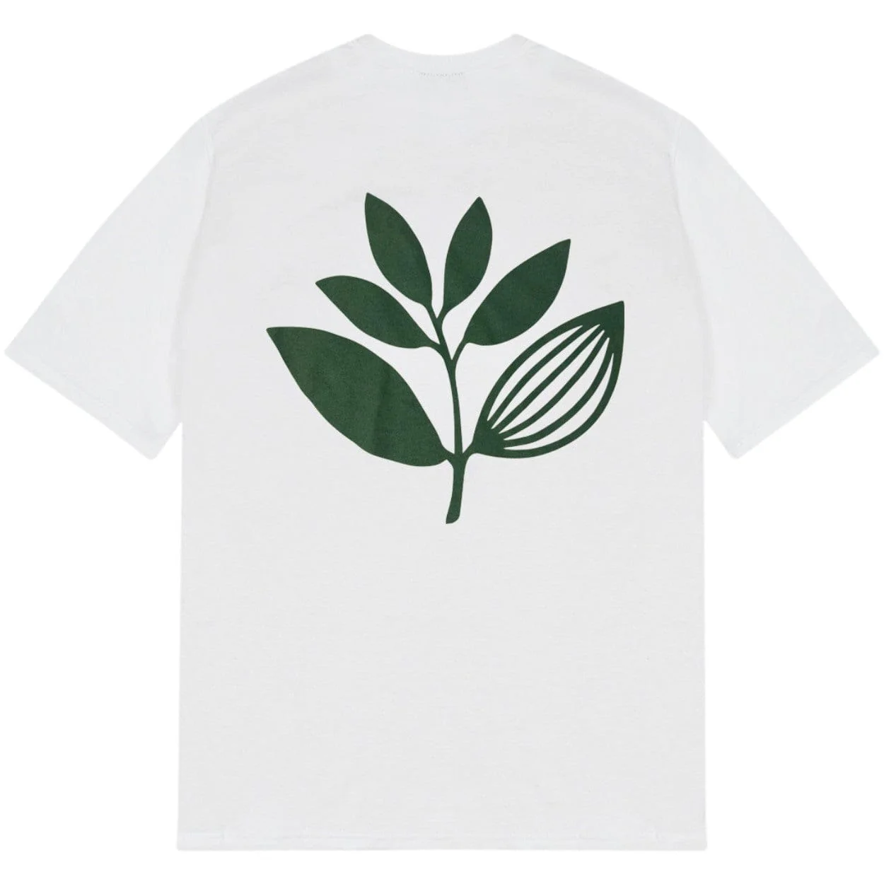 Magenta Skateboards Classic Plant T-Shirt | White