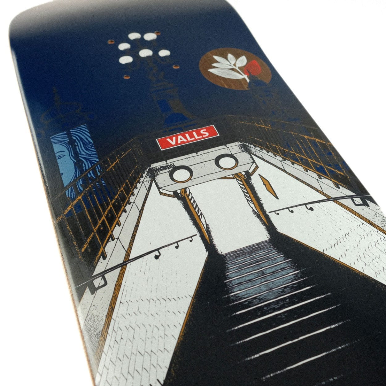 Magenta Skateboards Leo Valls Metro Series Skateboard Deck | 8.5" - Image 3