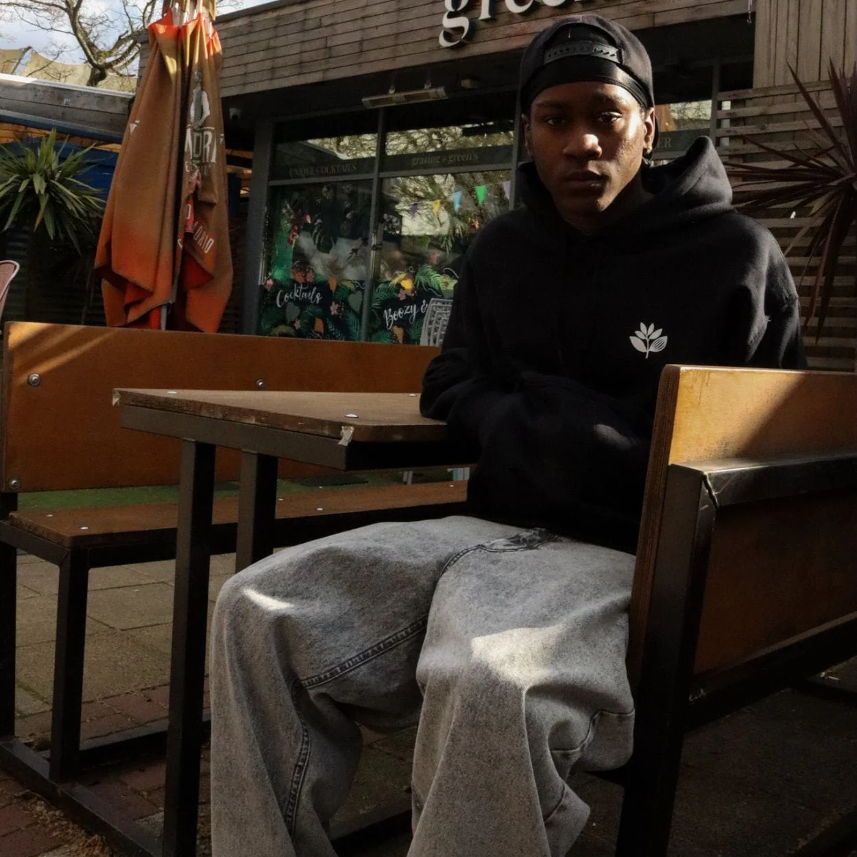 Magenta Skateboards Plant Hoodie | Black - Image 6