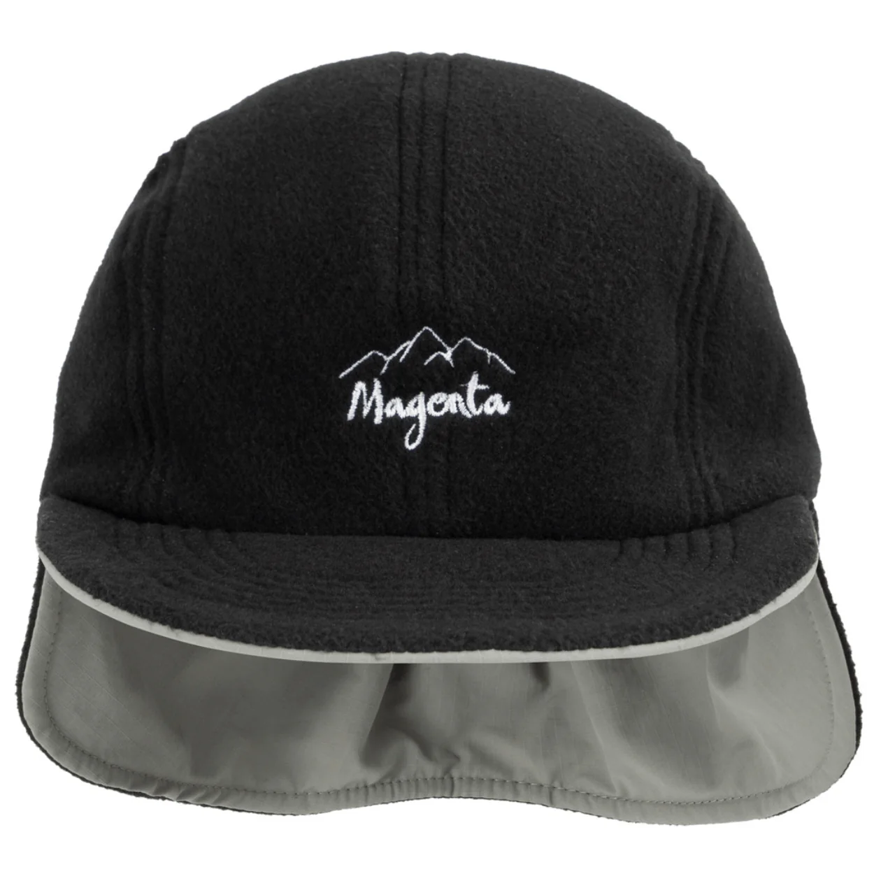 Magenta Skateboards Reversible Flap Hat | Natural & Black - Image 3