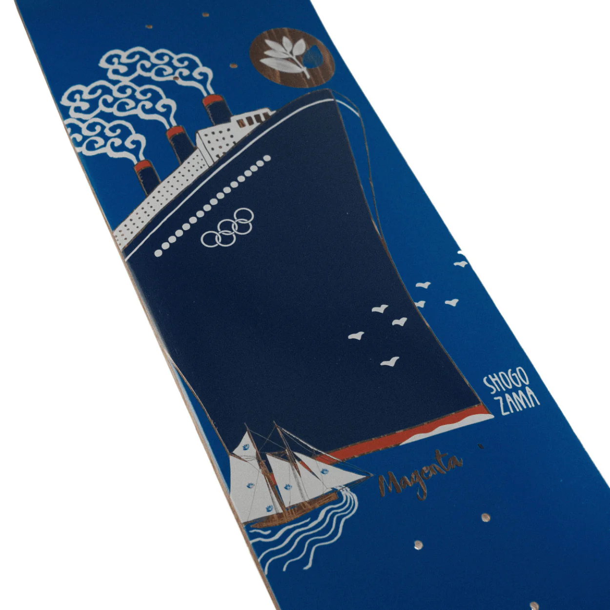 Magenta Skateboards Shogo Zama Nautic Series Skateboard Deck | 8.25" - Image 3