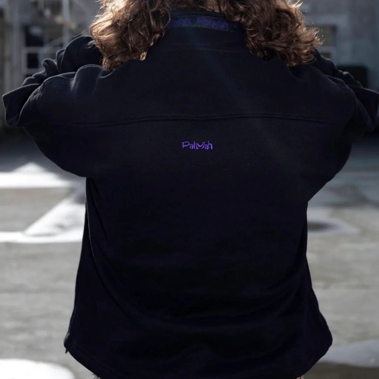 Palmah NZ Surf Quarter Zip Fleece | Black - Image 5