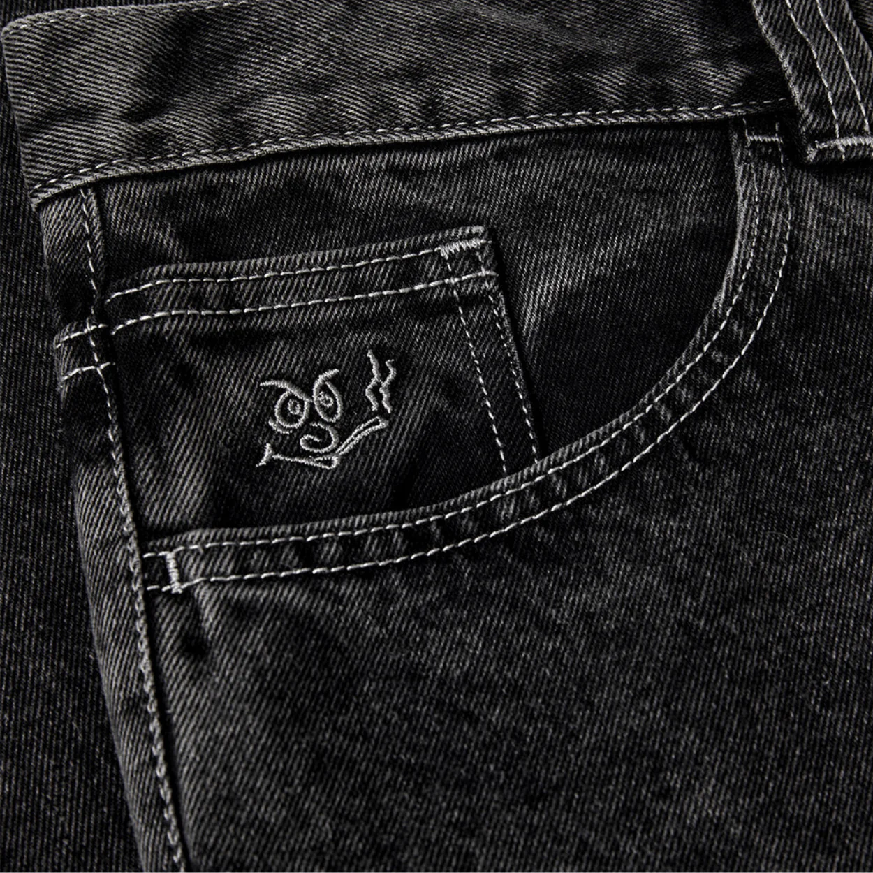 Polar Skate Co 92! Jeans | Silver Black - Image 3