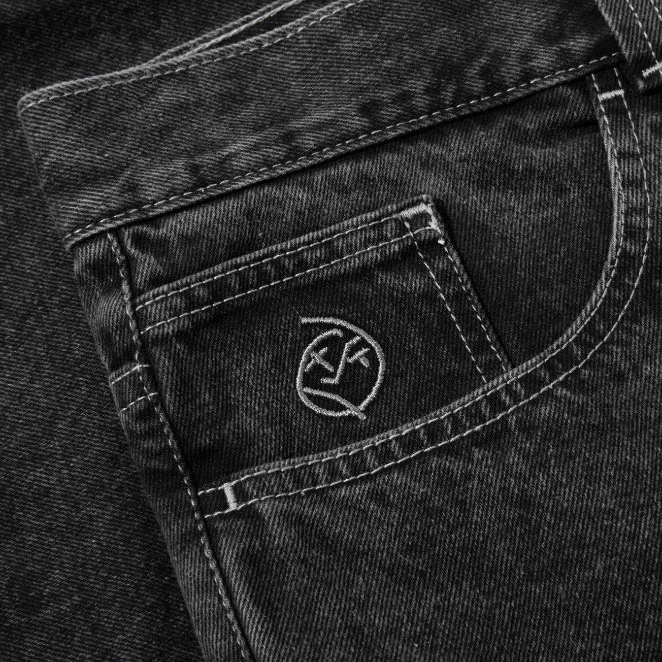 Polar Skate Co Big Boy Jeans | Silver Black - Image 3