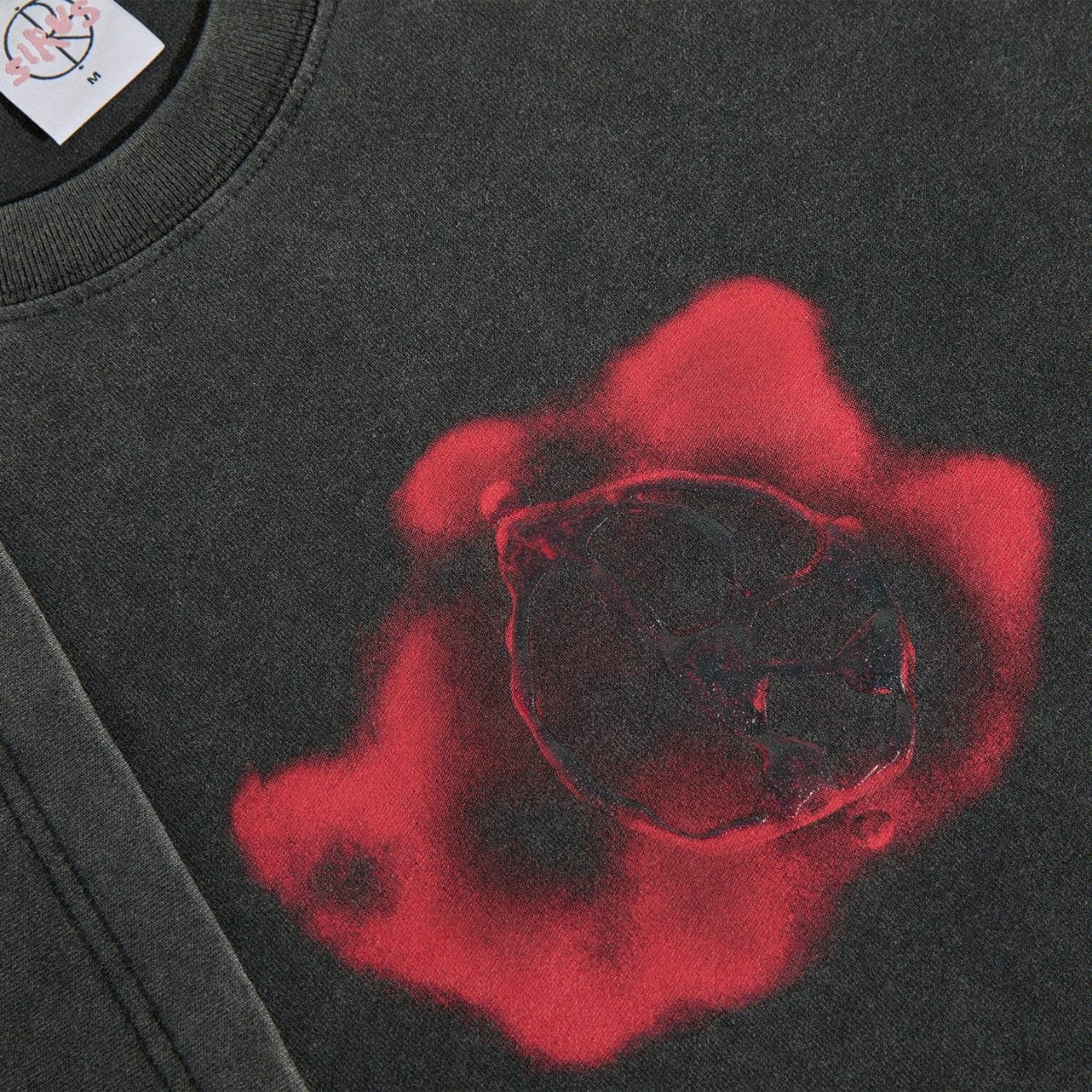 Polar Skate Co Metal Logo T-Shirt | Silver Black - Image 2