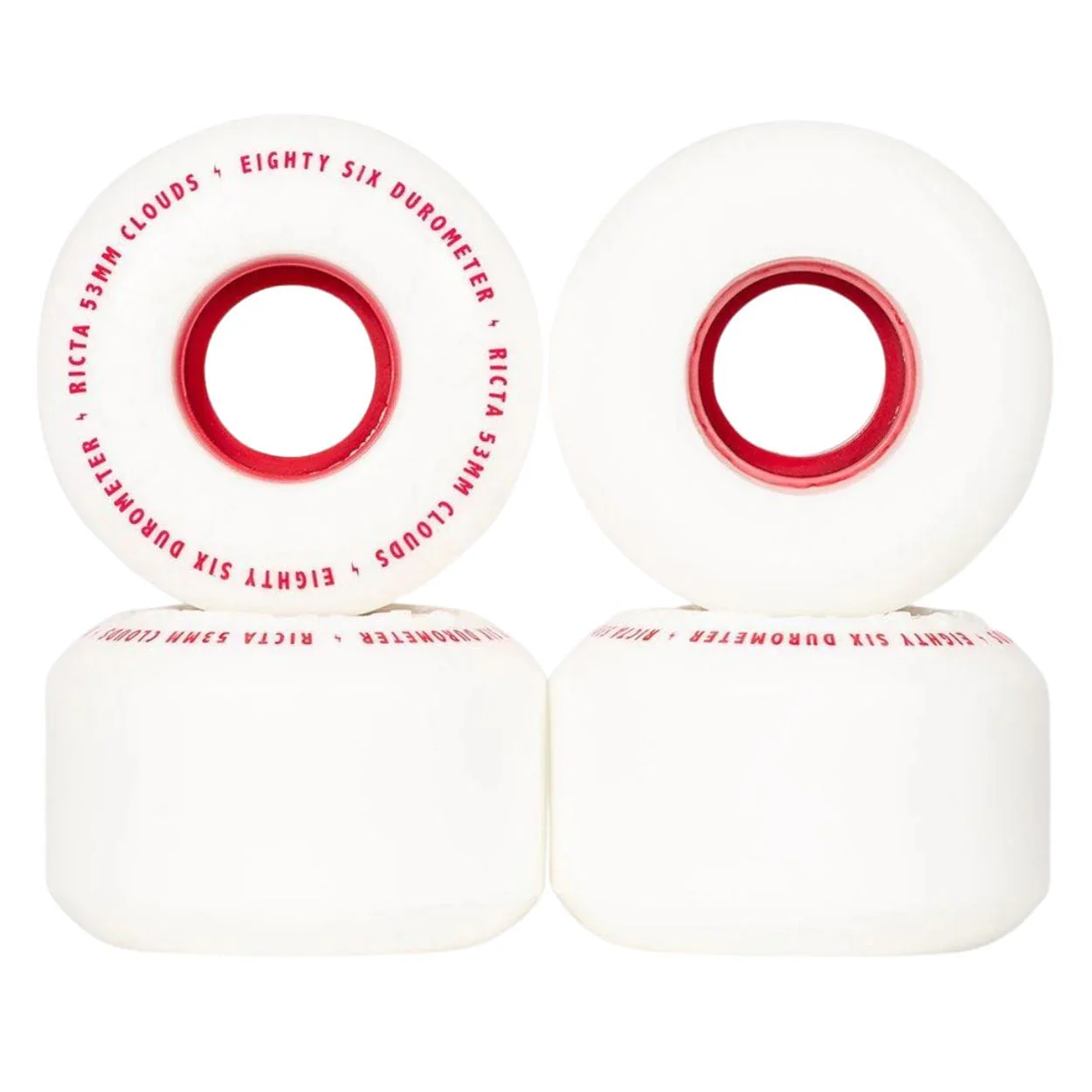 Ricta Cored Clouds Soft 86A Skateboard Wheels - Image 2