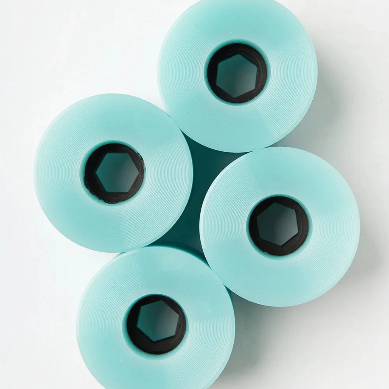 Spitfire Superwide 80HD Soft Seafoam Blue Skateboard Wheels | 58mm - Image 6