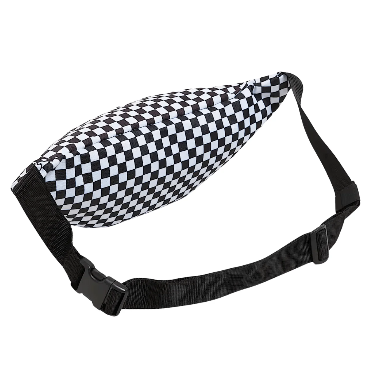 Vans Ward Cross Body Bag | Black & White Check - Image 3