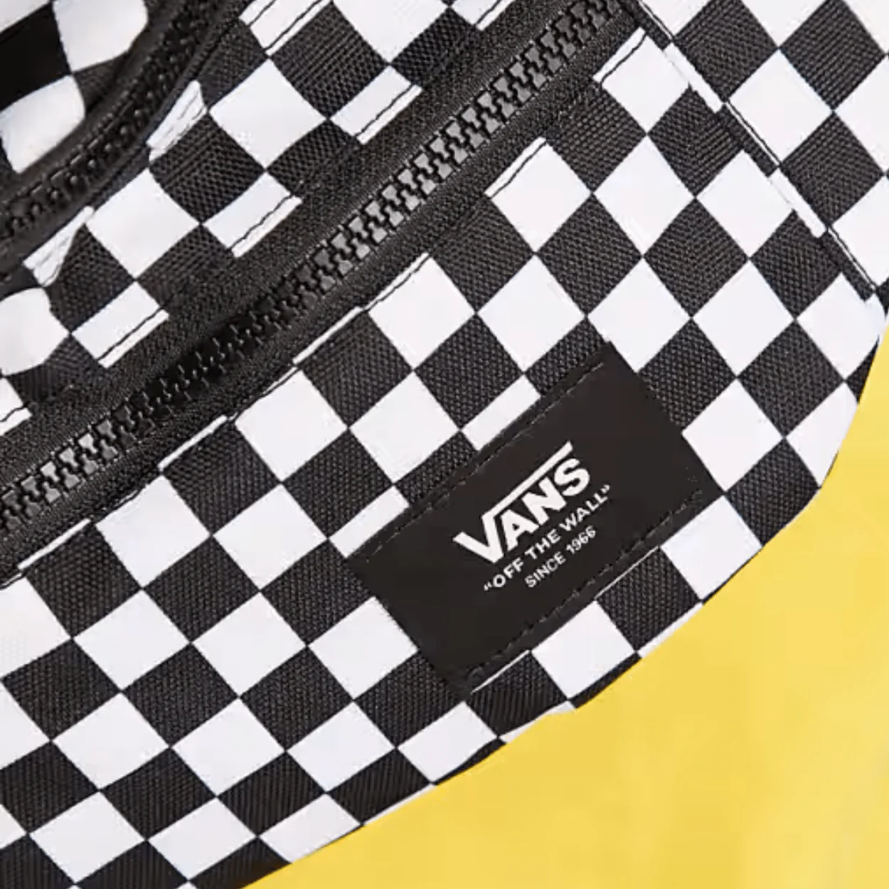 Vans Ward Cross Body Bag | Black & White Check - Image 5