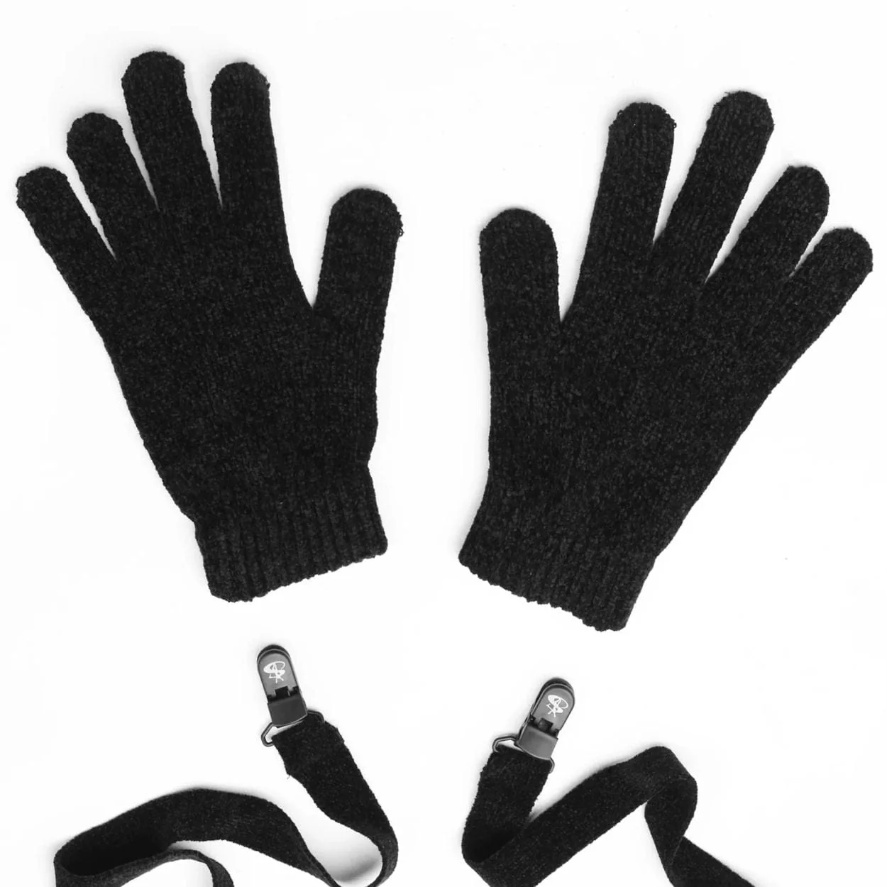 Yardsale Chenille Gloves | Black - Image 5